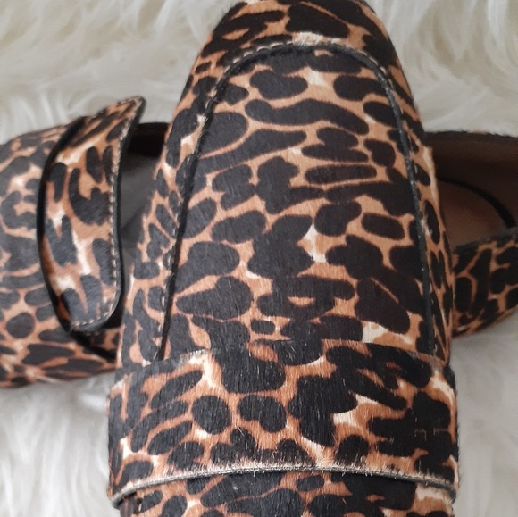 SOLD!!Halogen leopard loafer size 8M - Picture 3 of 8